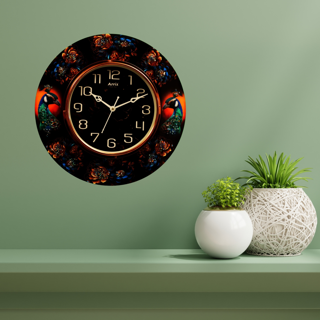 Resin Wall Clock
